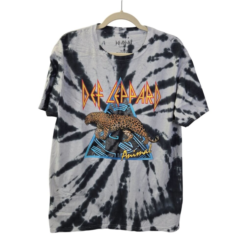 NWOT Def Leppard Licensed Animal Graphic Band Tee Size M